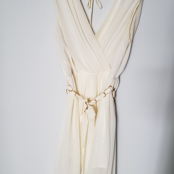 Guess High/Low White Dress - Picture 2 of 5